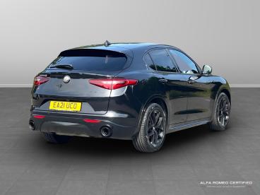 ALFA ROMEO CERTIFIED Alfa Romeo Stelvio 2.0t Veloce Auto Q4 Awd Euro 6 (s/s) 5dr Used Car - Suv Petrol Black - Colchester - 605233_5