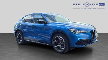 SPOTICAR Alfa Romeo Stelvio 2.0t Veloce Auto Q4 Awd Euro 6 (s/s) 5dr Used Car - Suv Petrol Blue - Bristol - 1200606473_1
