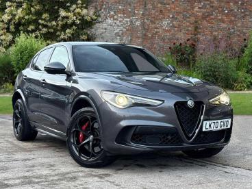 ALFA ROMEO CERTIFIED Alfa Romeo Stelvio 2.9 V6 Bi-turbo Quadrifoglio Auto Q4 Awd Euro 6 (s Used Car - Suv Petrol Grey - Swansea - 606875_1