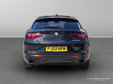 ALFA ROMEO CERTIFIED Alfa Romeo Stelvio 2.0t Veloce Auto Q4 Awd Euro 6 (s/s) 5dr Used Car - Suv Petrol Black - Leicester - 606916_4