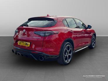 ALFA ROMEO CERTIFIED Alfa Romeo Stelvio 2.0t Veloce Auto Q4 Awd Euro 6 (s/s) 5dr Used Car - Suv Petrol Red - Leicester - 610806_3
