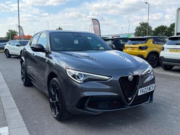 SPOTICAR Alfa Romeo Stelvio 2.9 V6 Bi-turbo Quadrifoglio Auto Q4 Awd Euro 6 (s Used Car - Suv Petrol Grey - Cheltenham - 1200619662_1