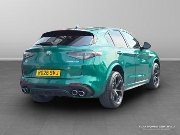 ALFA ROMEO CERTIFIED Alfa Romeo Stelvio 2.9 V6 Bi-turbo Quadrifoglio Auto Q4 Awd Euro 6 (s Used Car - Suv Petrol Green - Slough - 620445_3