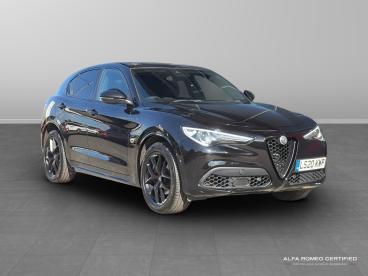 ALFA ROMEO CERTIFIED Alfa Romeo Stelvio 2.0t Veloce Auto Q4 Awd Euro 6 (s/s) 5dr Used Car - Suv Petrol Black - Slough - 621186_1