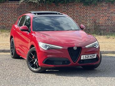 ALFA ROMEO CERTIFIED Alfa Romeo Stelvio 2.0t Veloce Auto Q4 Awd Euro 6 (s/s) 5dr Used Car - Suv Petrol Red - Hemel Hempstead - 622324_1