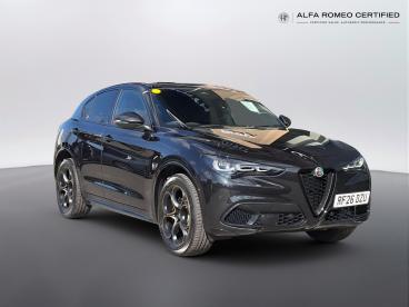 ALFA ROMEO CERTIFIED Alfa Romeo Stelvio 2.0t Intensa Auto Q4 Awd Euro 6 (s/s) 5dr Used Car - Suv Petrol Black - Slough - 623211_1