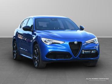 SPOTICAR Alfa Romeo Stelvio 2.0t Veloce Auto Q4 Awd Euro 6 (s/s) 5dr Used Car - Suv Petrol Blue - Nuneaton - 800624991_1