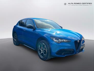 SPOTICAR Alfa Romeo Stelvio 2.0t Veloce Auto Q4 Awd Euro 6 (s/s) 5dr Used Car - Suv Petrol Blue - Swindon - 800628977_1