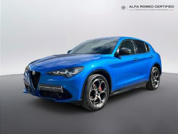 SPOTICAR Alfa Romeo Stelvio 2.0t Veloce Auto Q4 Awd Euro 6 (s/s) 5dr Used Car - Suv Petrol Blue - Swindon - 800628977_4