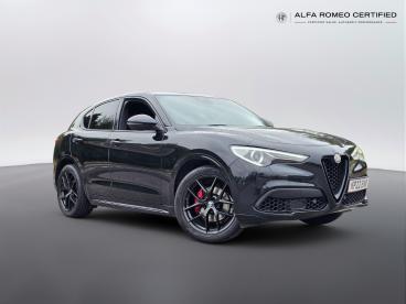 SPOTICAR Alfa Romeo Stelvio 2.0t Veloce Auto Q4 Awd Euro 6 (s/s) 5dr Used Car - Suv Petrol Black - Kidlington - 800633155_1