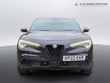 SPOTICAR Alfa Romeo Stelvio 2.0t Veloce Auto Q4 Awd Euro 6 (s/s) 5dr Used Car - Suv Petrol Black - Kidlington - 800633155_2