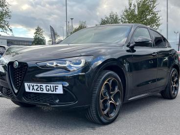 ALFA ROMEO CERTIFIED Alfa Romeo Stelvio 2.0t Intensa Auto Q4 Awd Euro 6 (s/s) 5dr Used Car - Suv Petrol Black - Swindon - 635189_4
