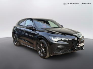 SPOTICAR Alfa Romeo Stelvio 2.0t Veloce Auto Q4 Awd Euro 6 (s/s) 5dr Used Car - Suv Petrol Black - Norwich - 800640289_1