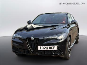 SPOTICAR Alfa Romeo Stelvio 2.0t Veloce Auto Q4 Awd Euro 6 (s/s) 5dr Used Car - Suv Petrol Black - Norwich - 800640289_5