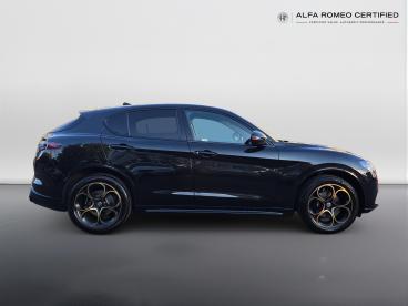 ALFA ROMEO CERTIFIED Alfa Romeo Stelvio 2.0t Intensa Auto Q4 Awd Euro 6 (s/s) 5dr Used Car - Suv Petrol Black - Leicester - 641872_2