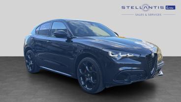 SPOTICAR Alfa Romeo Stelvio 2.0t Veloce Auto Q4 Awd Euro 6 (s/s) 5dr Used Car - Suv Petrol Black - Bristol - 1200643638_1