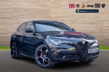 ALFA ROMEO CERTIFIED Alfa Romeo Stelvio  Used Car - Suv Petrol Black - Nuneaton - 644441_1