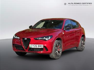 ALFA ROMEO CERTIFIED Alfa Romeo Stelvio 2.9 V6 Bi-turbo Quadrifoglio Auto Q4 Awd Euro 6 (s Used Car - Suv Petrol Red - Colwyn Bay - 645958_3