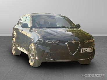 ALFA ROMEO CERTIFIED Alfa Romeo Tonale 1.5 Vgt Mhev Ti Dct Euro 6 5dr Used Car - Suv Hybrid Black - Swansea - 520423_1