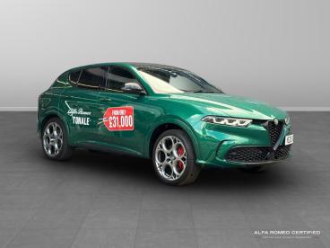 ALFA ROMEO CERTIFIED Alfa Romeo Tonale 1.3 Vgt 15.5kwh Tributo Italiano Auto Q4 Awd Euro Used Car - Suv Plug-in Hybrid Green - Swindon - 538211_1