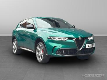 ALFA ROMEO CERTIFIED Alfa Romeo Tonale 1.3 Vgt 15.5kwh Speciale Auto Q4 Awd Euro 6 5dr Used Car - Suv Plug-in Hybrid Green - Slough - 547625_1