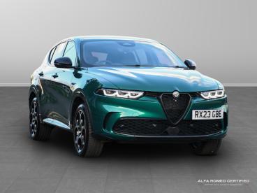 ALFA ROMEO CERTIFIED Alfa Romeo Tonale 1.3 Vgt 15.5kwh Veloce Auto Q4 Awd Euro 6 5dr Used Car - Suv Plug-in Hybrid Green - Nuneaton - 551291_1
