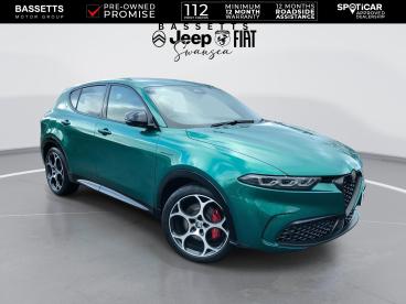 SPOTICAR Alfa Romeo Tonale 1.5 Vgt Mhev Veloce Dct Euro 6 5dr Used Car - Suv Hybrid Green - Swansea - 1200569445_1