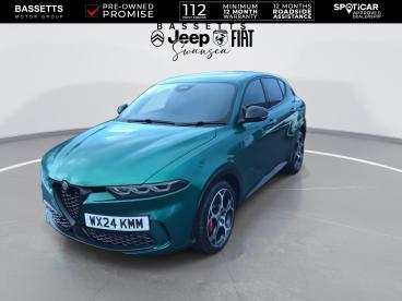 SPOTICAR Alfa Romeo Tonale 1.5 Vgt Mhev Veloce Dct Euro 6 5dr Used Car - Suv Hybrid Green - Swansea - 1200569445_3