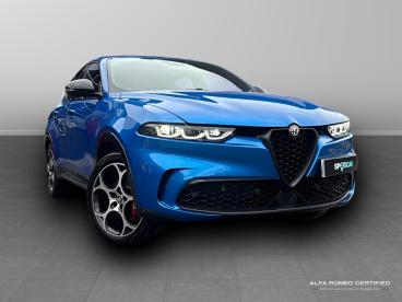 ALFA ROMEO CERTIFIED Alfa Romeo Tonale 1.3 Vgt 15.5kwh Veloce Auto Q4 Awd Euro 6 5dr Used Car - Suv Plug-in Hybrid Blue - Salford - 574157_1