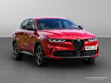 ALFA ROMEO CERTIFIED Alfa Romeo Tonale 1.3 Vgt 15.5kwh Veloce Auto Q4 Awd Euro 6 5dr Used Car - Suv Plug-in Hybrid Red - Nuneaton - 594653_1