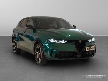 ALFA ROMEO CERTIFIED Alfa Romeo Tonale 1.5 Vgt Mhev Veloce Dct Euro 6 5dr Used Car - Suv Hybrid Green - Slough - 599673_1