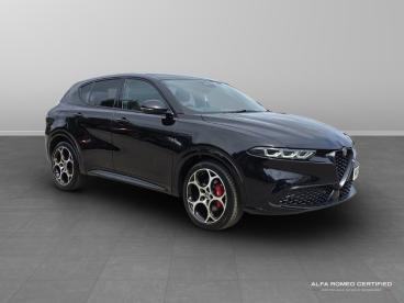 ALFA ROMEO CERTIFIED Alfa Romeo Tonale 1.5 Vgt Mhev Veloce Dct Euro 6 5dr Used Car - Suv Hybrid Black - Leicester - 607070_1