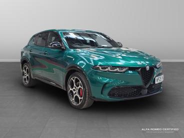 ALFA ROMEO CERTIFIED Alfa Romeo Tonale 1.5 Vgt Mhev Veloce Dct Euro 6 5dr Used Car - Suv Hybrid Green - Leicester - 609366_1