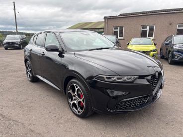SPOTICAR Alfa Romeo Tonale 1.5 Vgt Mhev Veloce Dct Euro 6 5dr Used Car - Suv Hybrid Black - Forfar - 1200616635_1