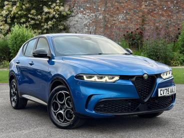 ALFA ROMEO CERTIFIED Alfa Romeo Tonale 1.5 Vgt Mhev Sprint Dct Euro 6 5dr Used Car - Suv Hybrid Blue - Swansea - 625864_1