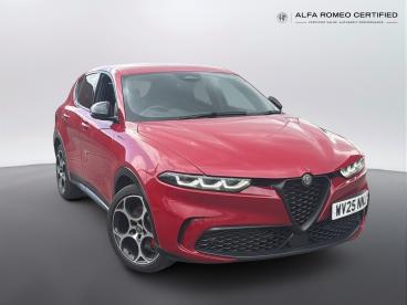 ALFA ROMEO CERTIFIED Alfa Romeo Tonale 1.5 Vgt Mhev Veloce Dct Euro 6 5dr Used Car - Suv Hybrid Red - Salford - 632138_1