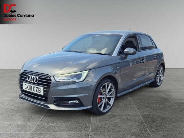 SPOTICAR Audi A1 1.4 Tfsi Cod Black Edition Sportback S Tronic Euro Used Car - City Car Petrol Grey - Workington - 1200526925_3