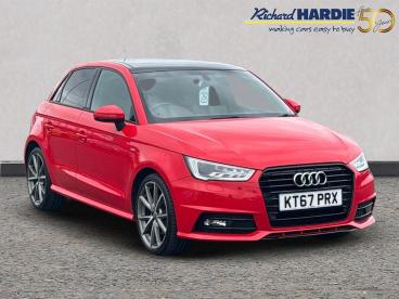 SPOTICAR Audi A1 1.4 Tfsi Cod Black Edition Sportback S Tronic Euro Used Car - City Car Petrol Red - Wallsend - 1200530302_1