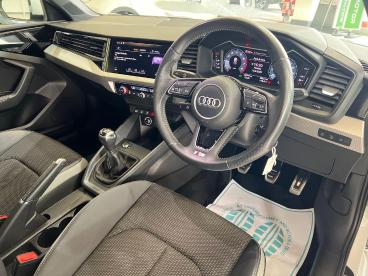 SPOTICAR Audi A1 30 Tfsi S Line 5dr Used Car - City Car Petrol White - Bridgend - 1200545583_3