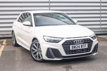 SPOTICAR Audi A1 1.0 Tfsi 30 S Line Sportback Euro 6 (s/s) 5dr Used Car - City Car Petrol White - Stourbridge - 1200545840_1