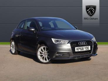SPOTICAR Audi A1 1.0 Tfsi S Line Euro 6 (s/s) 3dr (nav) Used Car - City Car Petrol Grey - Oldham - 1200557480_1