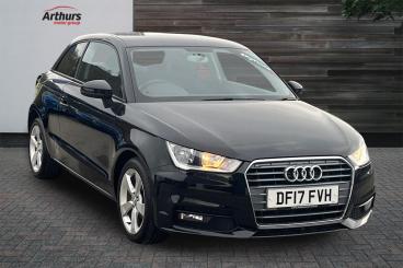 SPOTICAR Audi A1 1.0 Tfsi Sport Euro 6 (s/s) 3dr Used Car - City Car Petrol Black - Wrexham - 1200579245_1