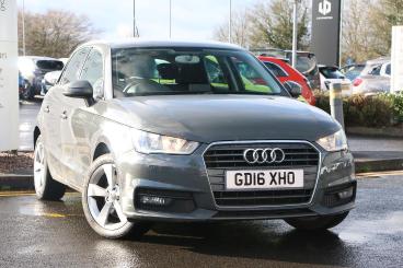 SPOTICAR Audi A1 1.4 Tfsi Sport Sportback Euro 6 (s/s) 5dr Used Car - City Car Petrol Grey - Walsall - 1200583033_1
