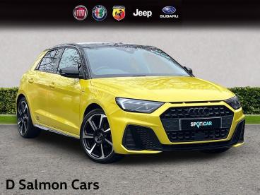 SPOTICAR Audi A1 1.5 Tfsi 35 S Line Style Edition Sportback S Troni Used Car - City Car Petrol Yellow - Colchester - 1200586570_1