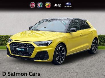 SPOTICAR Audi A1 1.5 Tfsi 35 S Line Style Edition Sportback S Troni Used Car - City Car Petrol Yellow - Colchester - 1200586570_4