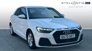 SPOTICAR Audi A1 1.0 Tfsi 25 Technik Sportback Euro 6 (s/s) 5dr Used Car - City Car Petrol White - Liverpool - 1200592919_1