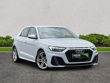 SPOTICAR Audi A1 1.0 Tfsi 30 S Line Sportback S Tronic Euro 6 (s/s) Used Car - City Car Petrol White - Ashford - 1200600099_1