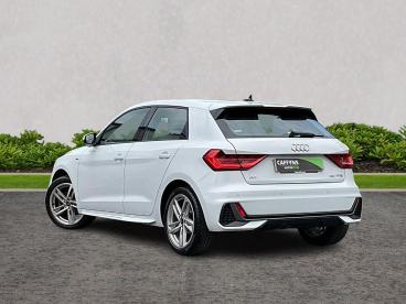 SPOTICAR Audi A1 1.0 Tfsi 30 S Line Sportback S Tronic Euro 6 (s/s) Used Car - City Car Petrol White - Ashford - 1200600099_2