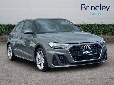 SPOTICAR Audi A1 1.0 Tfsi 30 S Line Sportback S Tronic Euro 6 (s/s) Used Car - City Car Petrol Grey - Cannock - 1200602899_1