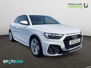 SPOTICAR Audi A1 1.0 Tfsi 30 S Line Sportback S Tronic Euro 6 (s/s) Used Car - City Car Petrol White - Clacton-on-sea - 1200603983_1